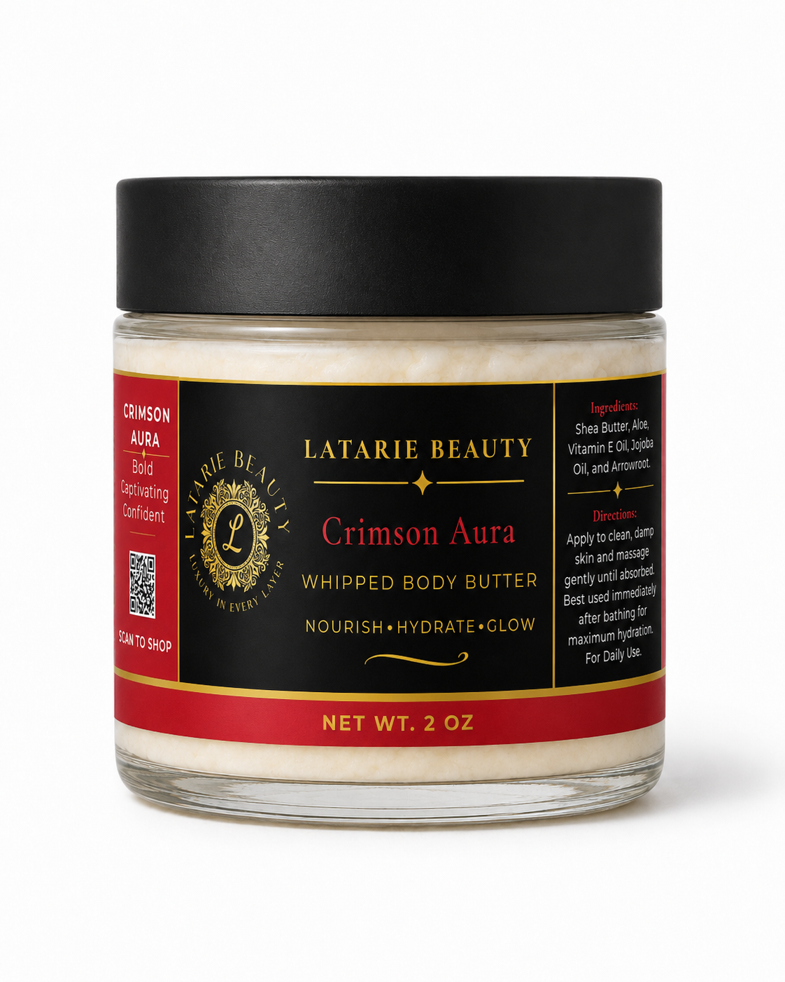 Whipped Body Butter – Crimson Aura (Women)